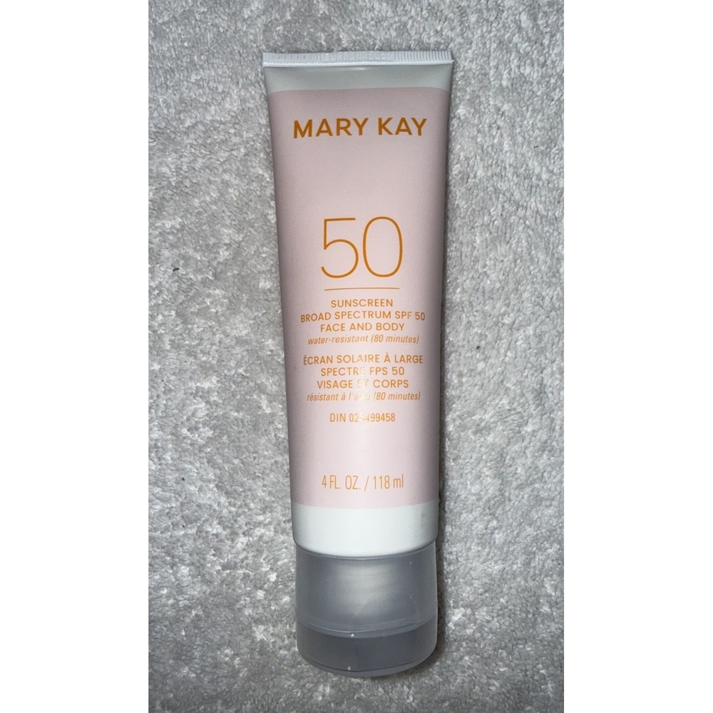 Mary Kay Broad Spectrum SPF 50 Sunscreen Lotion for‎ Face & Body